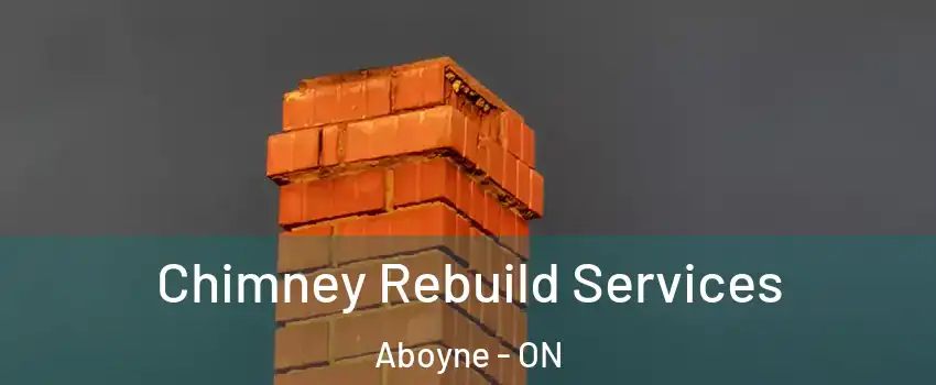  Chimney Rebuild Services Aboyne - ON