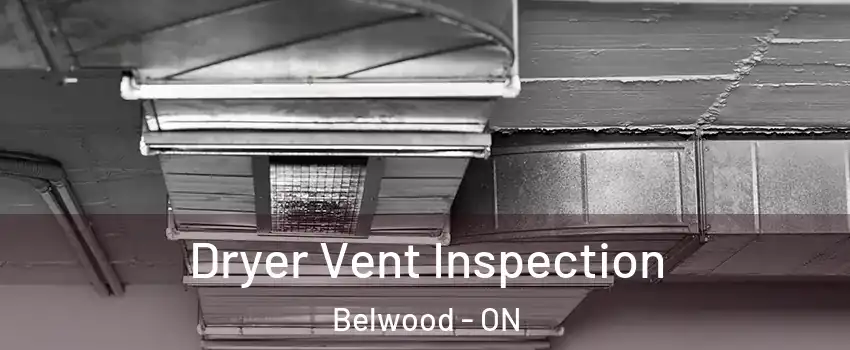  Dryer Vent Inspection Belwood - ON