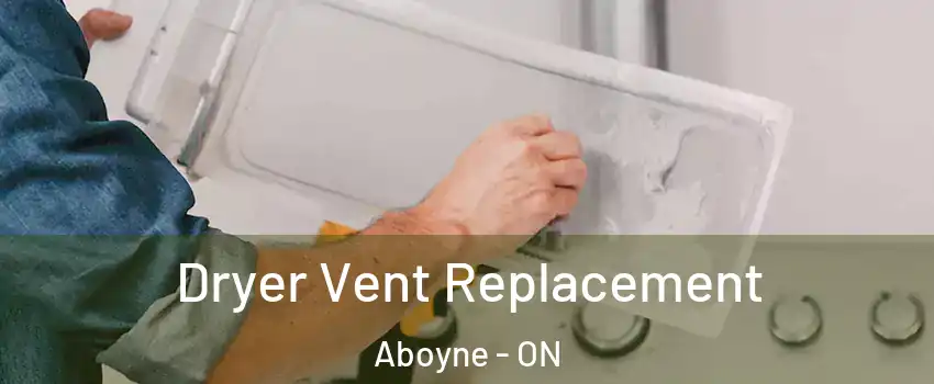 Dryer Vent Replacement Aboyne - ON
