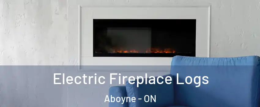  Electric Fireplace Logs Aboyne - ON