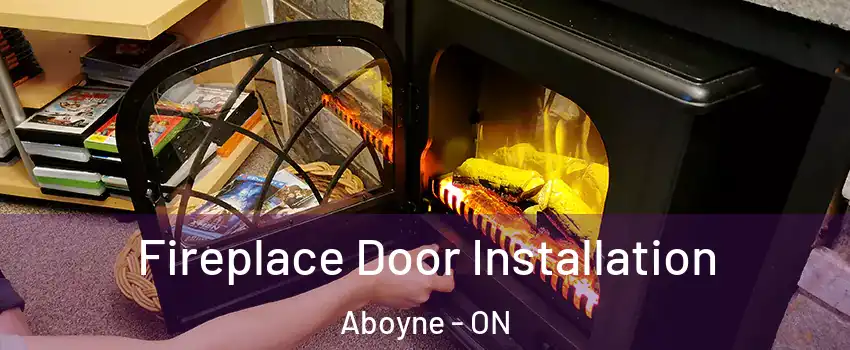  Fireplace Door Installation Aboyne - ON