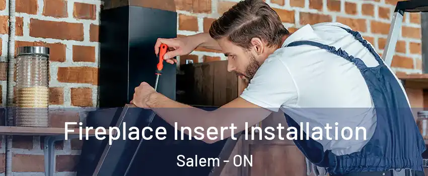  Fireplace Insert Installation Salem - ON