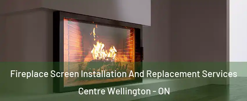  Fireplace Screen Installation And Replacement Services Centre Wellington - ON