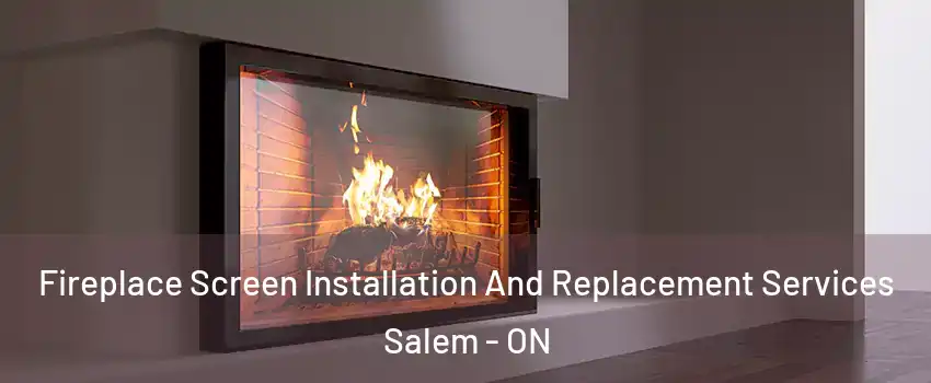  Fireplace Screen Installation And Replacement Services Salem - ON