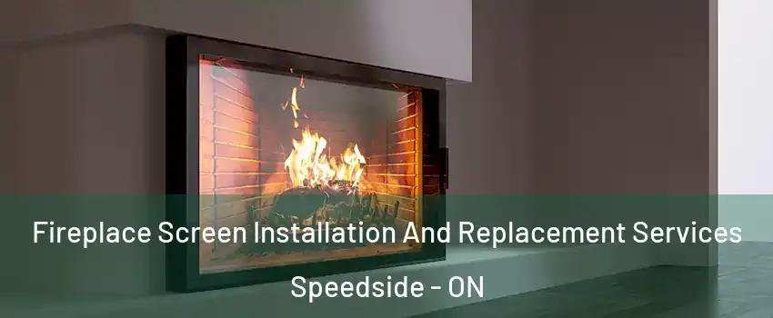 Fireplace Screen Installation And Replacement Services Speedside - ON