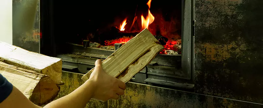 Wood Stove Heat Resistant Wall Repair in Centre Wellington, Ontario