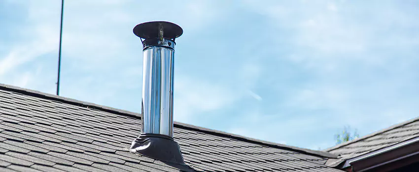 Outdoor Metal Chimney Installation in Centre Wellington, Ontario