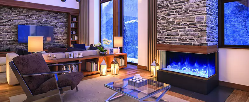 Dynamic Flame Color Fireplace Installation in Centre Wellington, ON