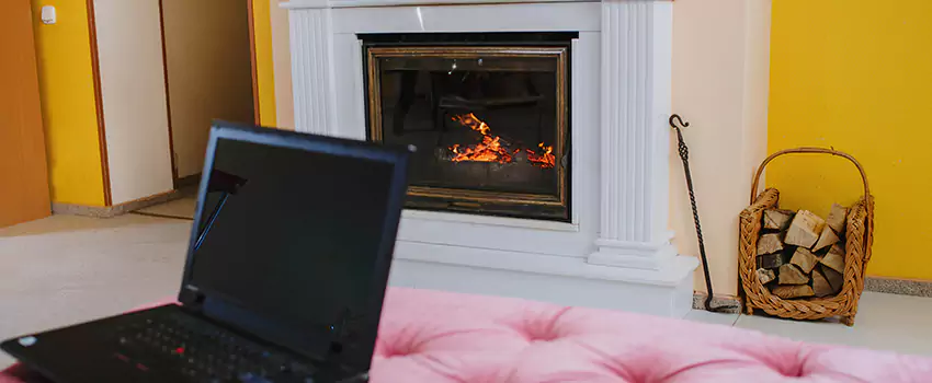 Valor Outdoor Gas Fireplace in Centre Wellington, Ontario