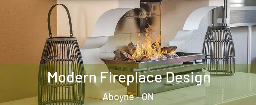  Modern Fireplace Design Aboyne - ON