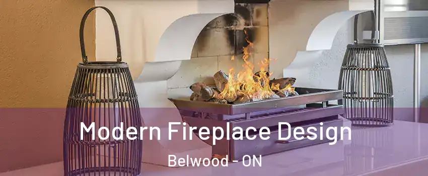  Modern Fireplace Design Belwood - ON