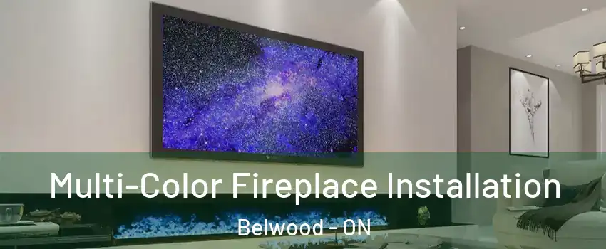  Multi-Color Fireplace Installation Belwood - ON