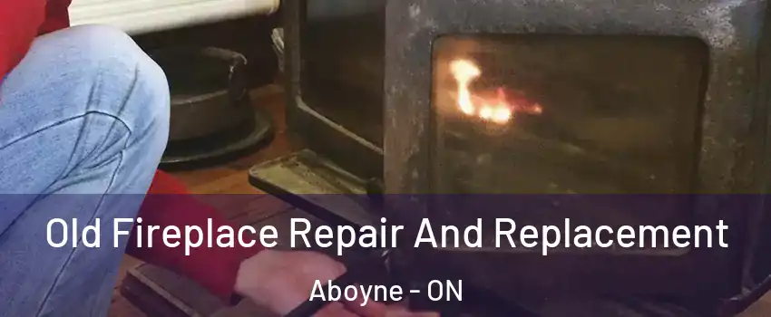  Old Fireplace Repair And Replacement Aboyne - ON