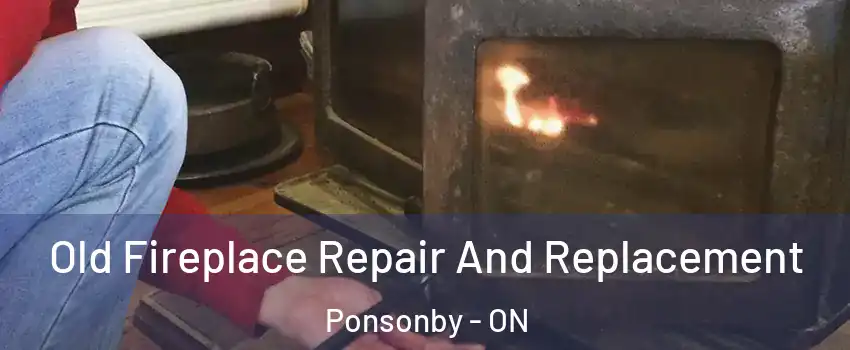  Old Fireplace Repair And Replacement Ponsonby - ON