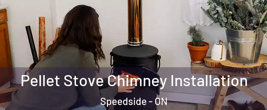  Pellet Stove Chimney Installation Speedside - ON