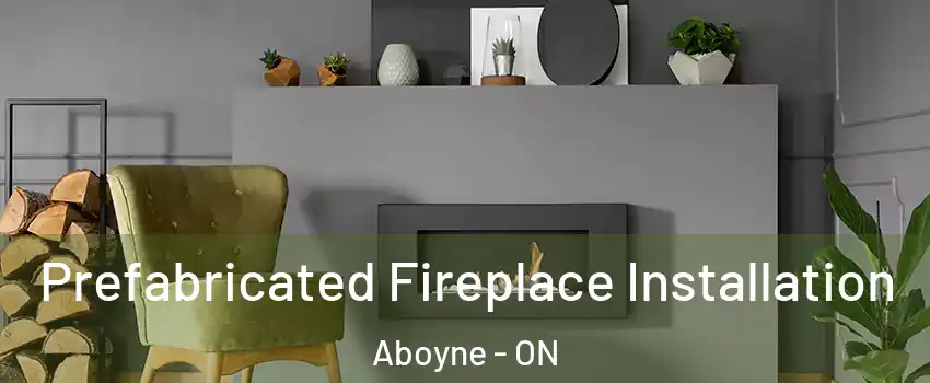  Prefabricated Fireplace Installation Aboyne - ON